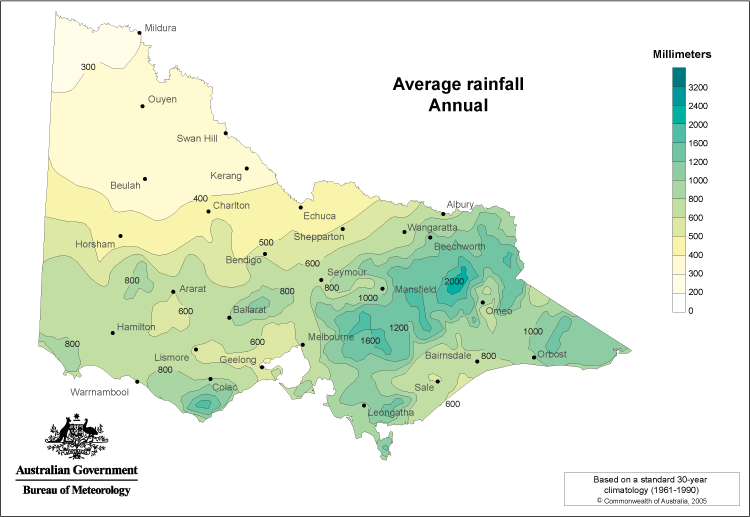 Annual Total Rainfall